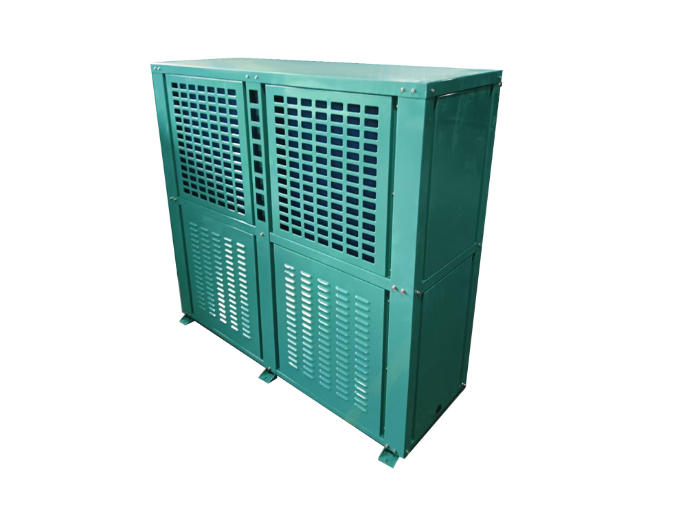 Artırılmış ısı dağılımına sahip çok ızgaralı V-box kondenser